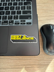 Rest & Resilience Sticker