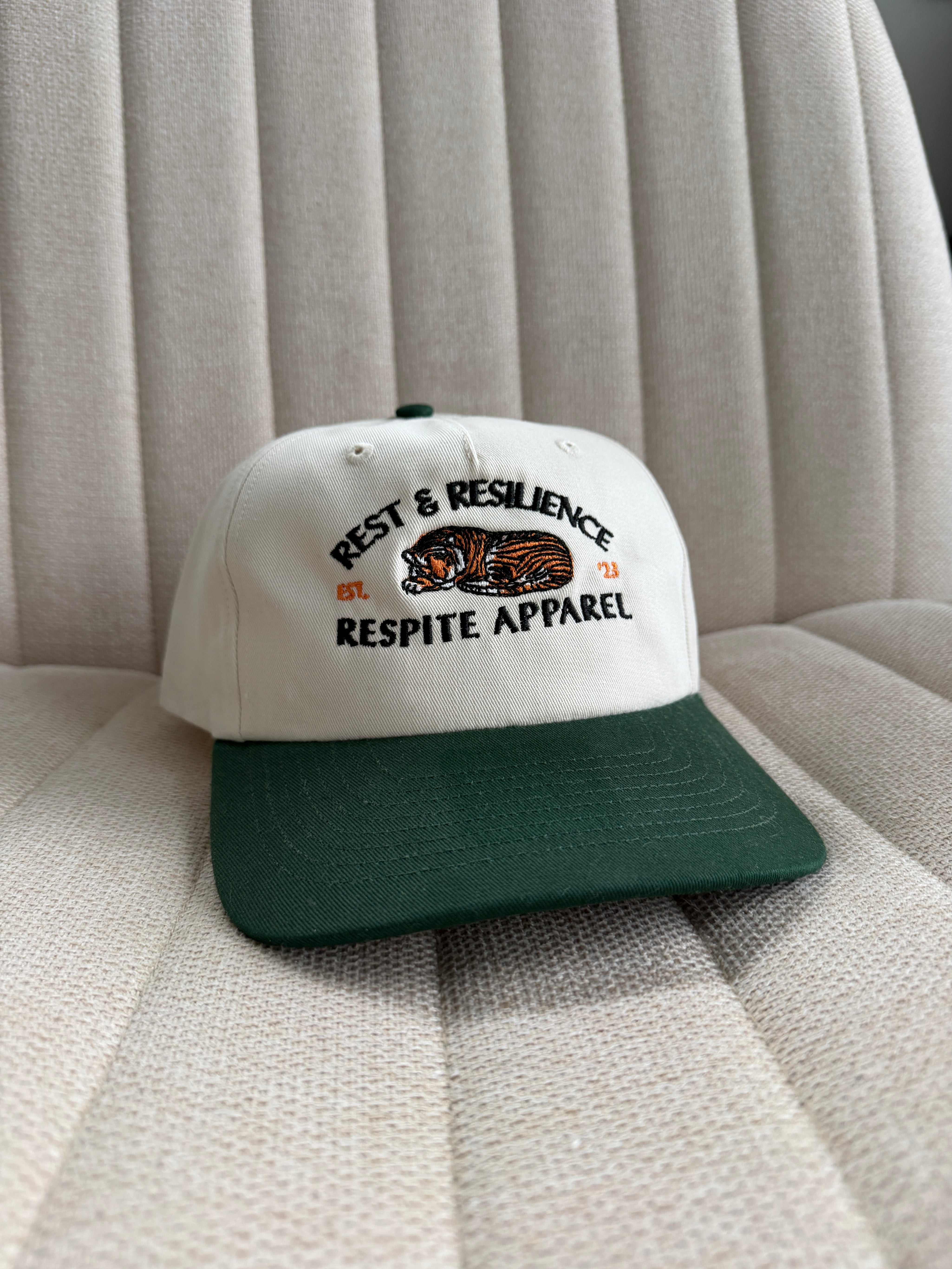 Resting Tiger Hat