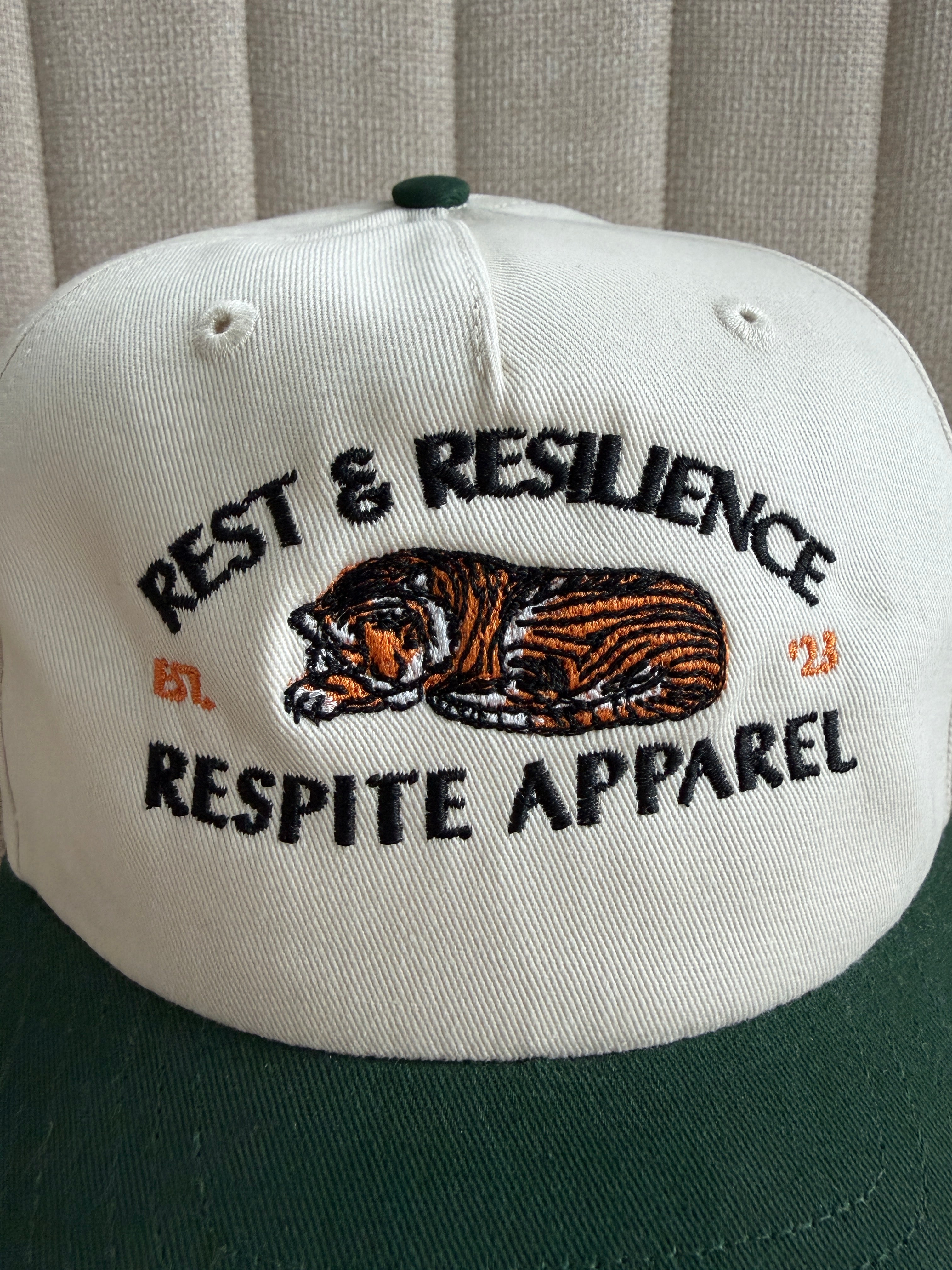 Resting Tiger Hat