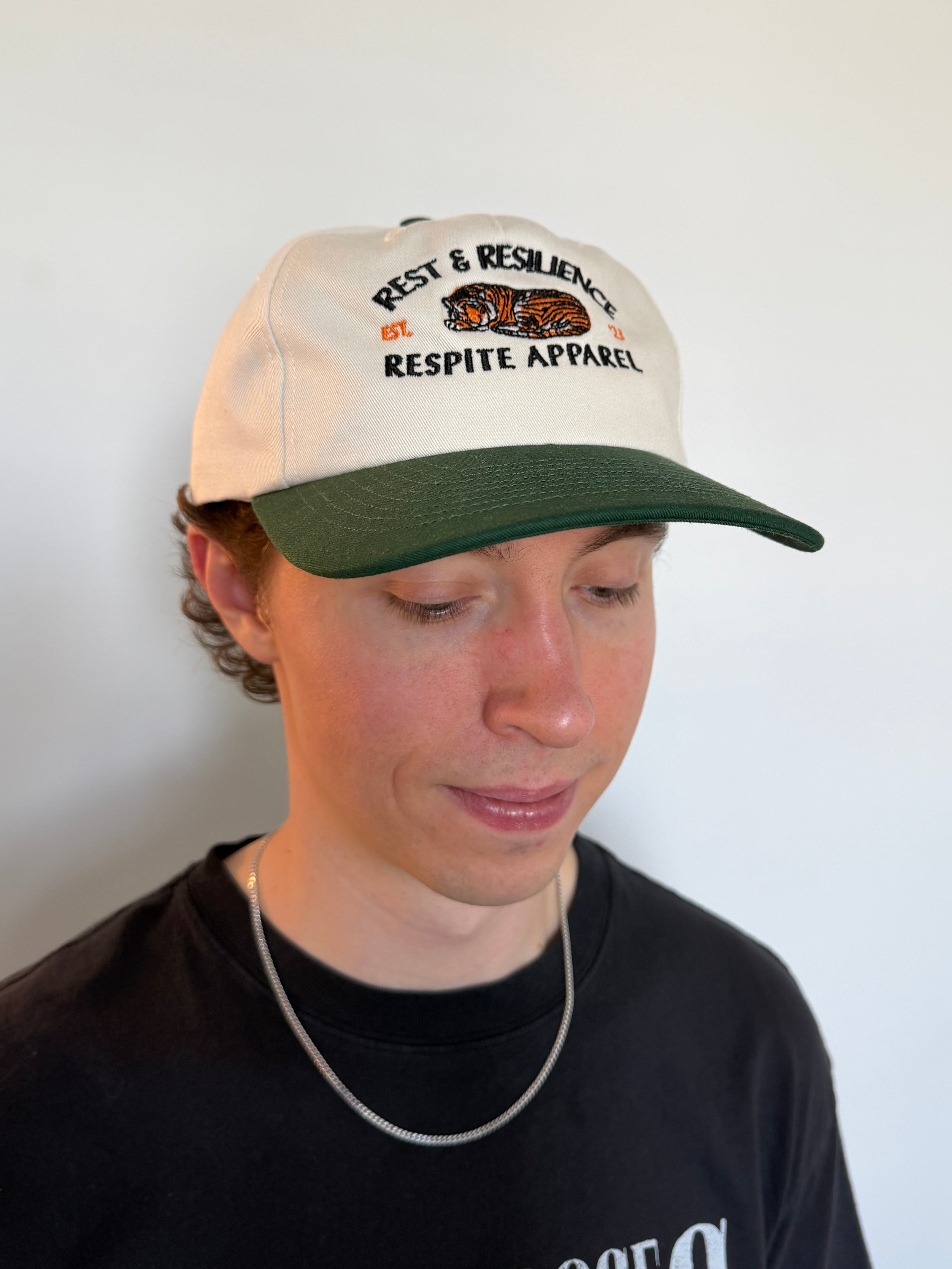 Resting Tiger Hat